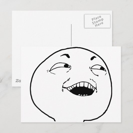 Ik zie wat je daar hebt gedaan - meme briefkaart (Voorkant / Achterkant)