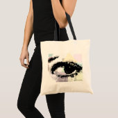 Ik zie Ya! Mooie ogen in Abstracte Gift Bag Tote Bag (Voorkant (product))