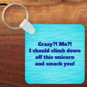 Ik? Ziekst? Button Sleutelhanger (Voorkant)