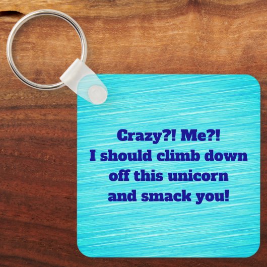 Ik? Ziekst? Button Sleutelhanger (Voorkant)