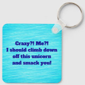 Ik? Ziekst? Button Sleutelhanger (Achterkant)