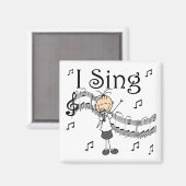 Ik zing magneet (Voorkant / Achterkant)