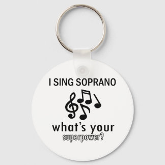 Ik zing Soprano Sleutelhanger