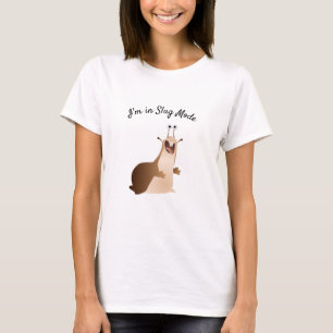 Ik zit in de slugmodus Slow Moving Slug T-shirt