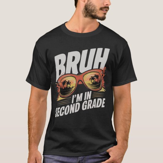 Ik zit in de tweede klas t-shirt (Voorkant)