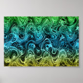 Ik zit in een beetje een moddertje - Abstract 1 Poster (Voorkant)