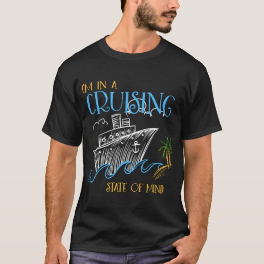 Ik zit in een cruise t-shirt (Voorkant)