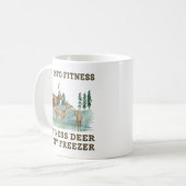 IK ZIT IN FITNESS-HERTEN IN MIJN VRIEZER KOFFIEMOK (Voorkant links)
