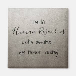 Ik zit in het menselijk potentieel, laten we aanne magneet