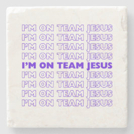Ik zit in Team Jesus onderzetter