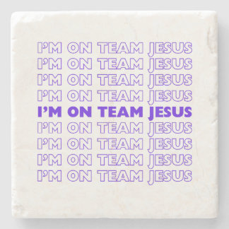 Ik zit in Team Jesus onderzetter