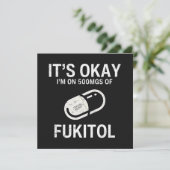 Ik zit op 500 mg Fukitol Kaart (Staand voorkant)