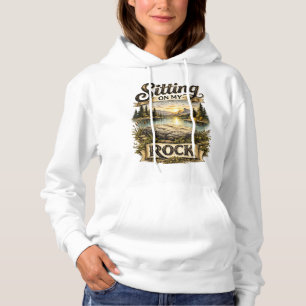 Ik Zit Op Mijn Rots Hoodie