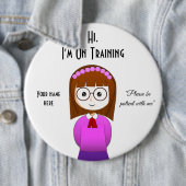 Ik zit op training 6-inch Button (In situ)