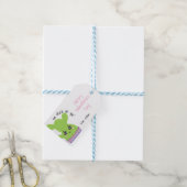 Ik zit vast aan je Valentijnsdag cadeau label Cadeaulabel (Met Touw)