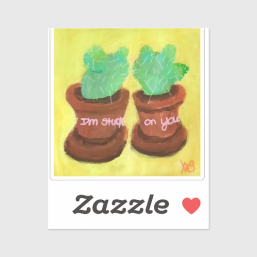 Ik zit vast aan jou sticker (Vel)