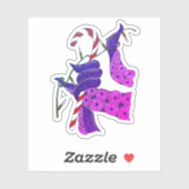 Ik zit vast met Kerstmis! Sticker (Vel)