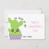 Ik zit vast op je Valentijnsdag kaart (Voorkant)