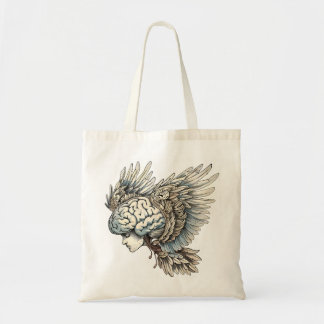 Ik zit vol hoogvliegende gedachten tote bag