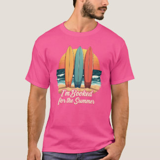 Ik zit volgeboekt voor de zomer – Grappige leesquo T-shirt