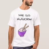 IK ZO HONGER! T-SHIRT (Voorkant)