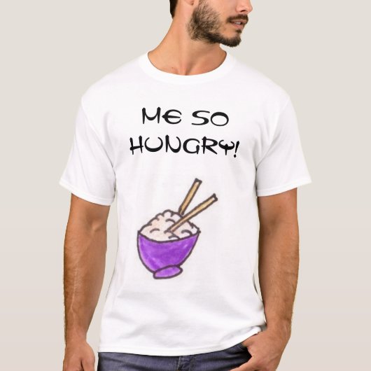 IK ZO HONGER! T-SHIRT (Voorkant)