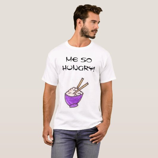 IK ZO HONGER! T-SHIRT (Voorkant volledig)
