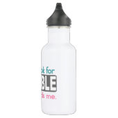 Ik zoek geen problemen waterfles (Rechts)