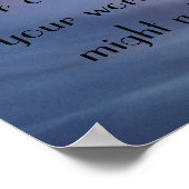 Ik zoek je met al mijn hartbijbel poster (Hoek)