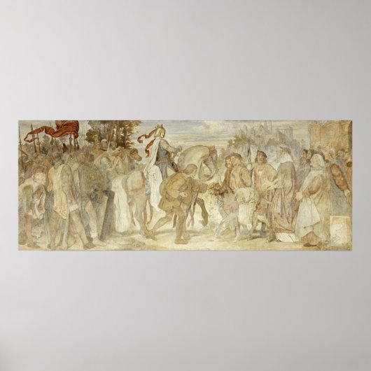 Ik zoek mijn Donkey, Wartburg Castle Poster (Voorkant)