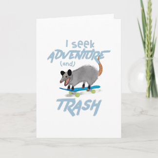 IK ZOEK NAUWKEURIG EN TRASH OPOSSUM KAART