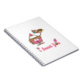 Ik zoet je met een Cupcake Notitieboek (Rechterzijde)