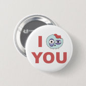 Ik Zombie jij Ronde Button 5,7 Cm (Voorkant /achterkant)