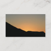 ik zonsopkomst twee visitekaartje (Achterkant)