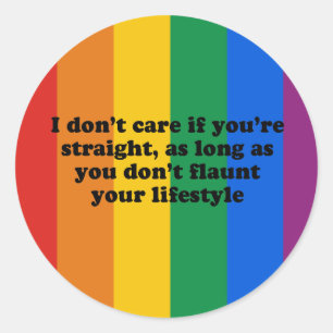 IK ZORG ER NIET OM ALS JULLIE RECHTSTREEKS RONDE STICKER