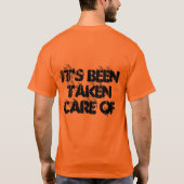 Ik zorg ervoor, F.S.A., S.S. 08-09 T-shirt (Achterkant)