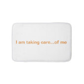 Ik zorg ervoor...van mij badmat (Voorkant)