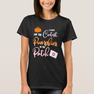 Ik Zorg Voor de Schattigste Pompoenen In De Patch  T-shirt