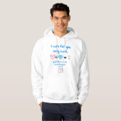 IK ZORG VOOR MIJN WIFI HOODIE (Voorkant volledig)