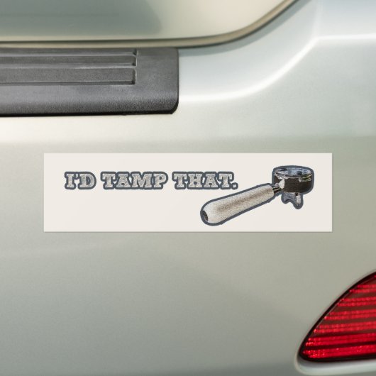 Ik zou dat aandoen bumpersticker (Op auto)