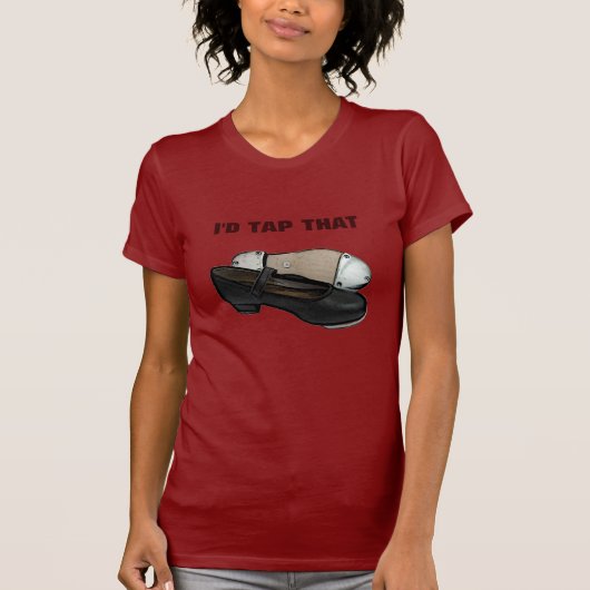 Ik zou dat aanraken t-shirt (Voorkant)