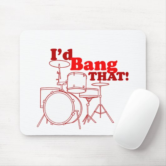 Ik zou dat bang doen. muismat (Met muis)