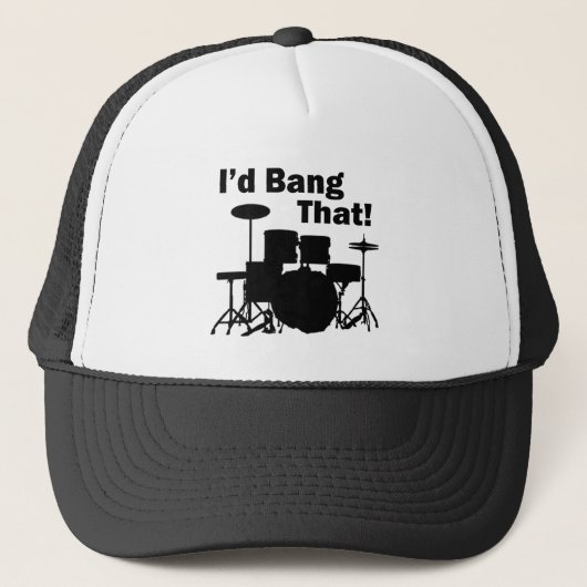 Ik zou dat bang doen. trucker pet (Voorkant)
