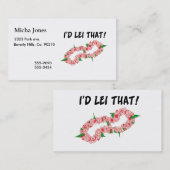 Ik zou dat doen visitekaartje (Voorkant / Achterkant)