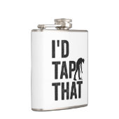 Ik zou dat grappige Golf Sport Golfing Lover cadea Heupfles (Rechts)