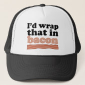 Ik zou dat in Bacon verpakken Trucker Pet (Voorkant)