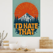 Ik zou dat Poster haten, die sarcastische anti-wan (Keuken)