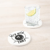 Ik zou dat raken zandsteen onderzetter (Zijkant)