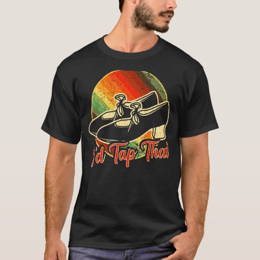 Ik zou dat tikje dansen 8 t-shirt (Voorkant)
