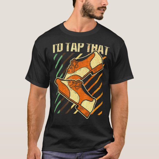 Ik zou dat tikken op Dans Dansend 4 T-shirt (Voorkant)